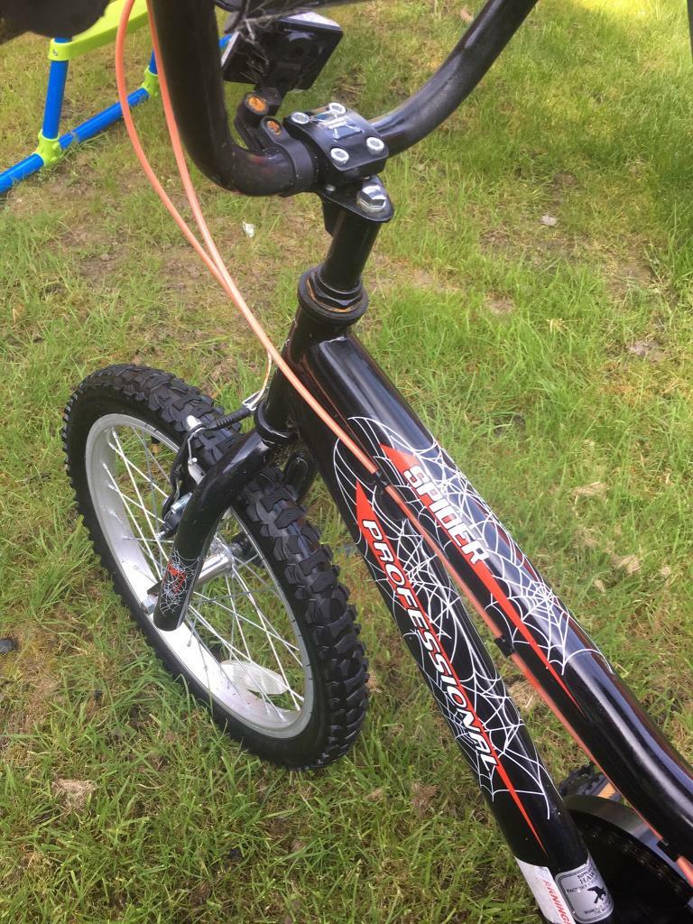 18 spiderman bike